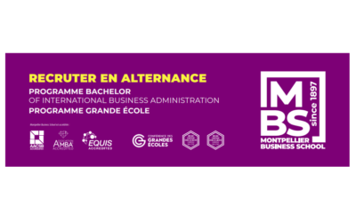 La campagne alternance de Montpellier Business School est lancée !