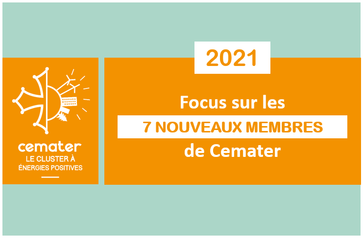 Présentation des 7 nouveaux membres Cemater - 2021