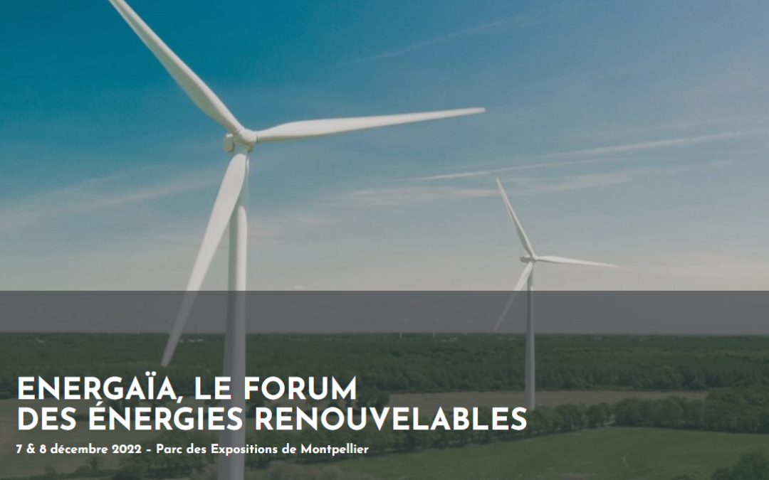 Retrouvez Cemater et ses membres au Forum Energaïa 2022 !