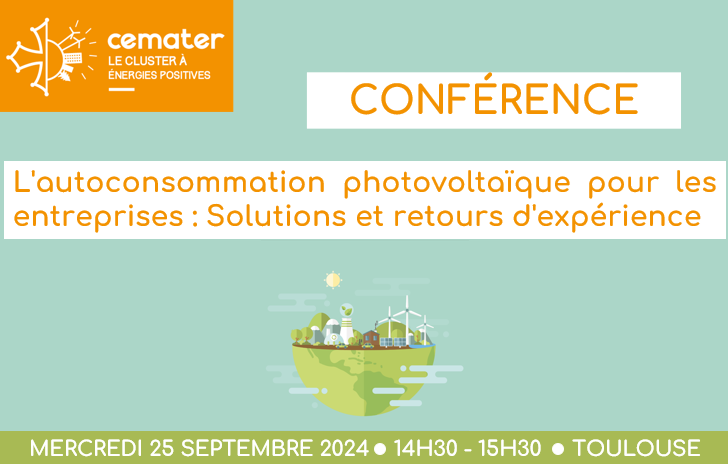 Conférence sur l’auto-consommation photovoltaïque pour les entreprises au salon SEPEM Toulouse