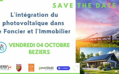 Workshop “L’intégration du photovoltaïque dans le foncier et l’immobilier”