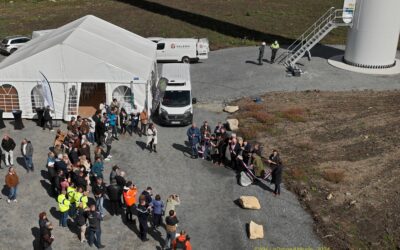 Organisation de l’inauguration du parc éolien de St Amans, dans le Tarn